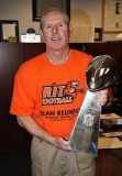 Coughlin with Reunion- -shirt Heisman Trophy