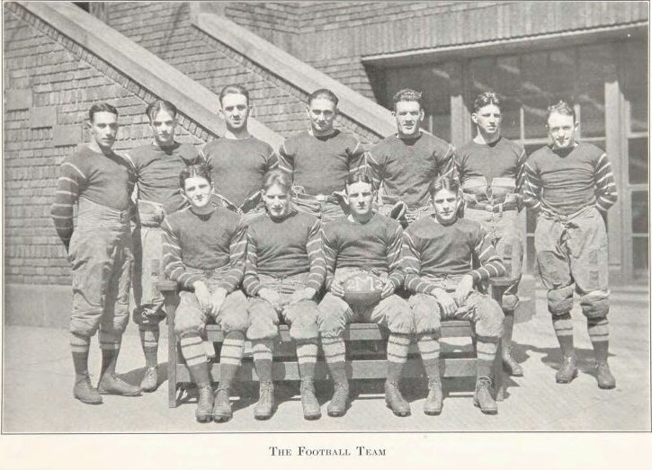 1922 Football Team Photo- 1923 yearbook